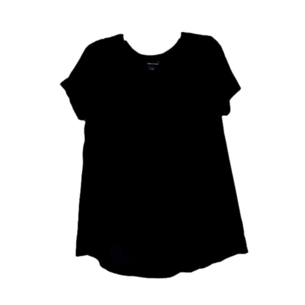 BLACK velour top from Lord and Taylor